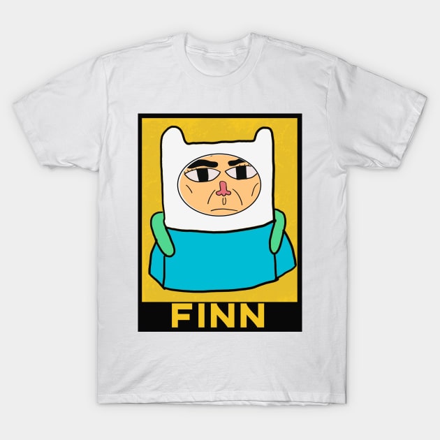 FINN Ugly Face T-Shirt by HijriFriza